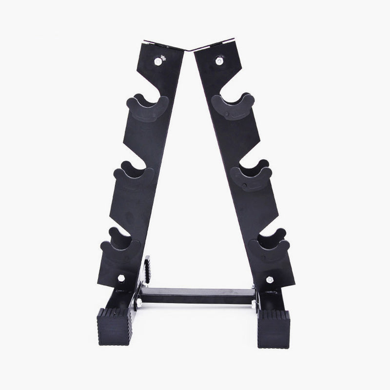 Triangle kettlebell rack dumbbell rack fitness equipment storage rack