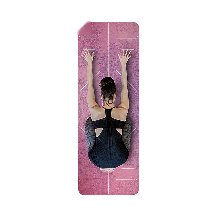Non Slip Sweat Absorbent Thin Hot Yoga Mat