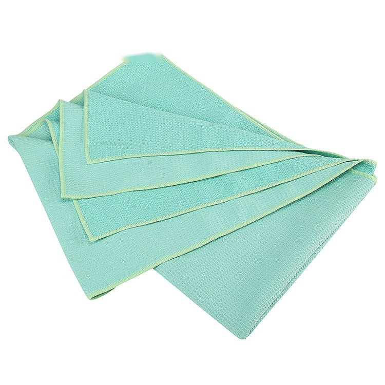 Microfiber yoga towel（ no silicon dot )