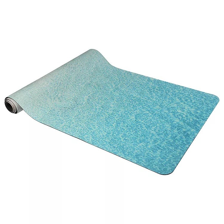 Suede + Natural Rubber Yoga Mat