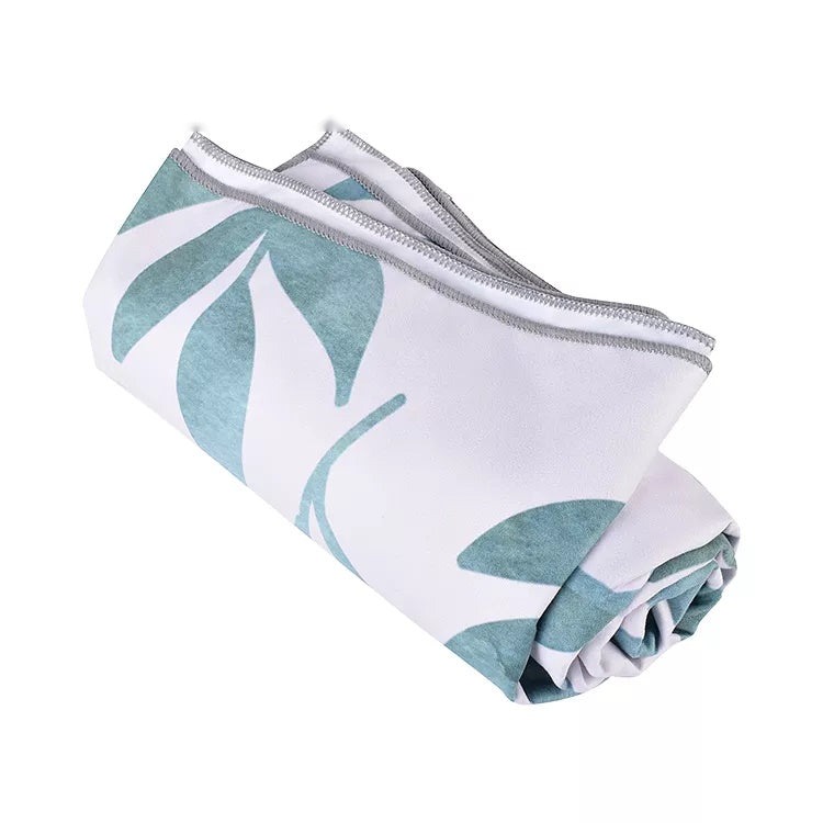 Fleece Printed Yoga Towel Without Silicone Dots