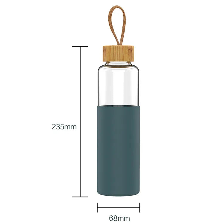 Glass Water Bottle