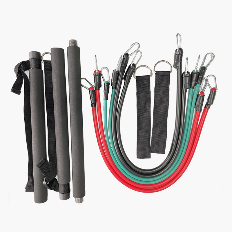 Portable Pilates Bar Kit with Resistance Band