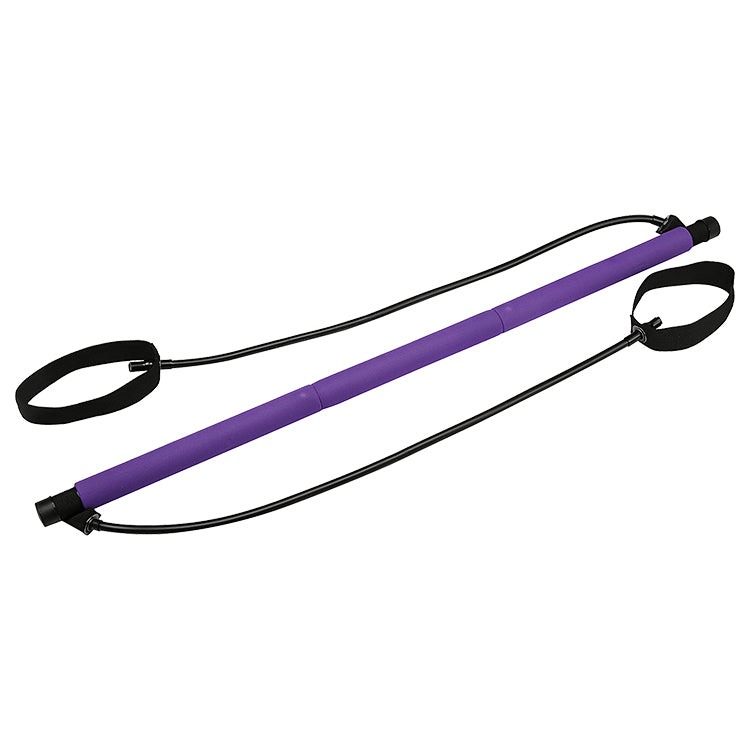 Pilates bar kit with resistance band
