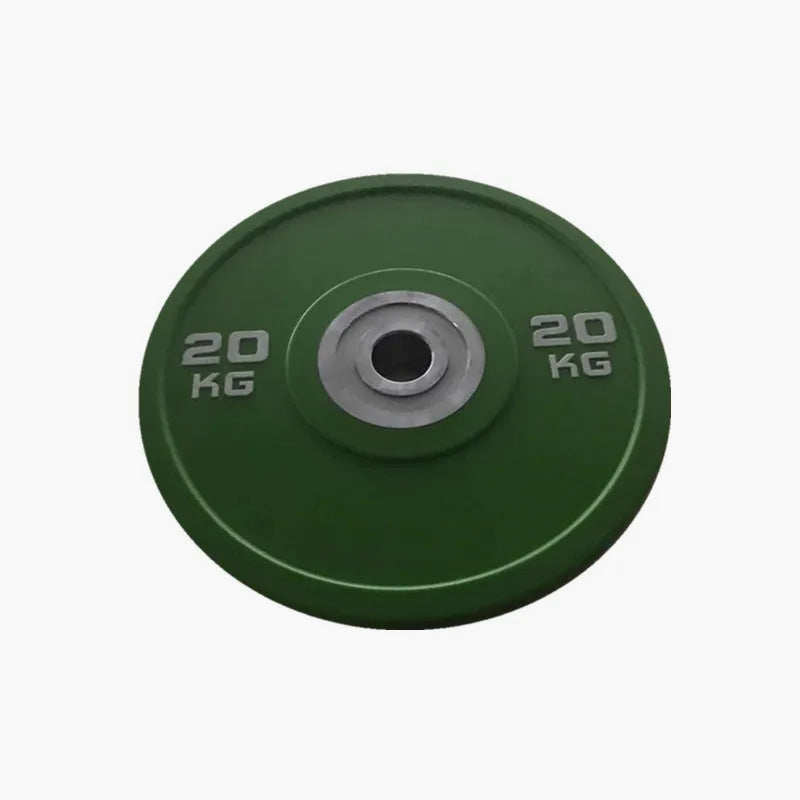 Rubber Bumper Plate with Steel Hub