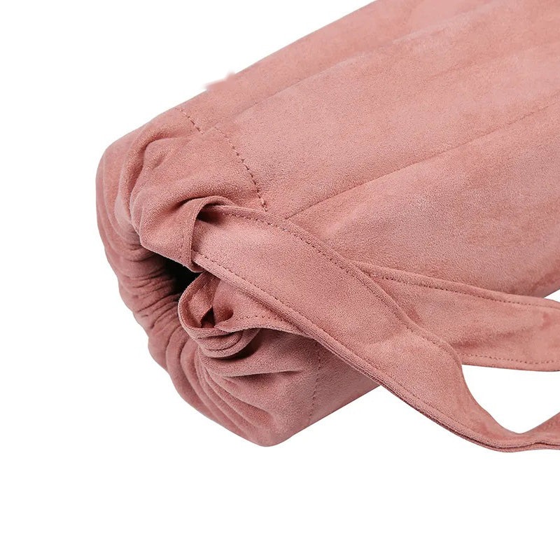 Suede Yoga Bag