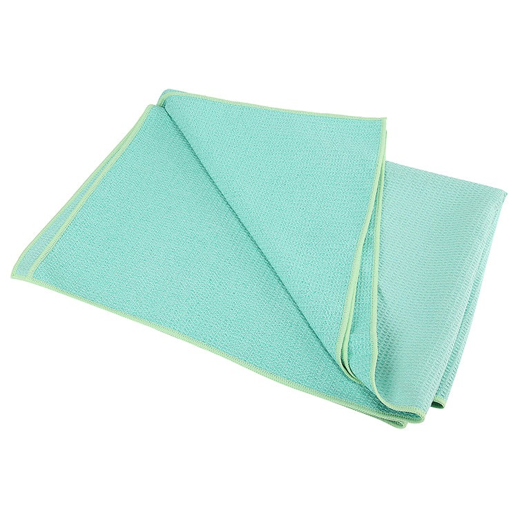 Microfiber yoga towel（ no silicon dot )