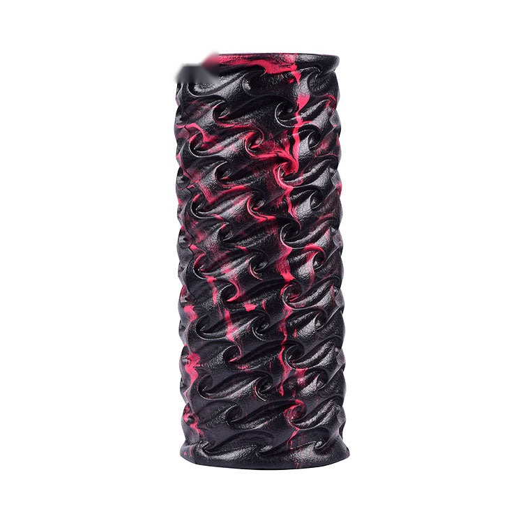 Camo Color Hollow Foam Roller With Non-slip Grain