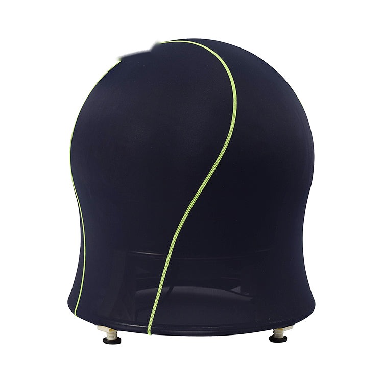 Home Gym Exercise Ball with Detachable 15 lb Resistance Bands and Removable Stability Base