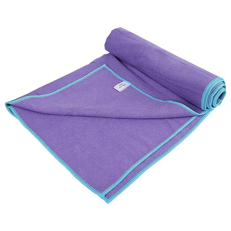 Plain Ant Cloth Yoga Towel Without Silicone Dots